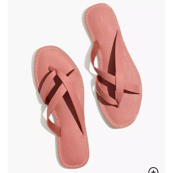 Madewell Shoes New Madewell The Boardwalk Thong Sandal In Leather